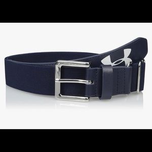 UNDER Armour youth adjustable elasticized blue baseball belt